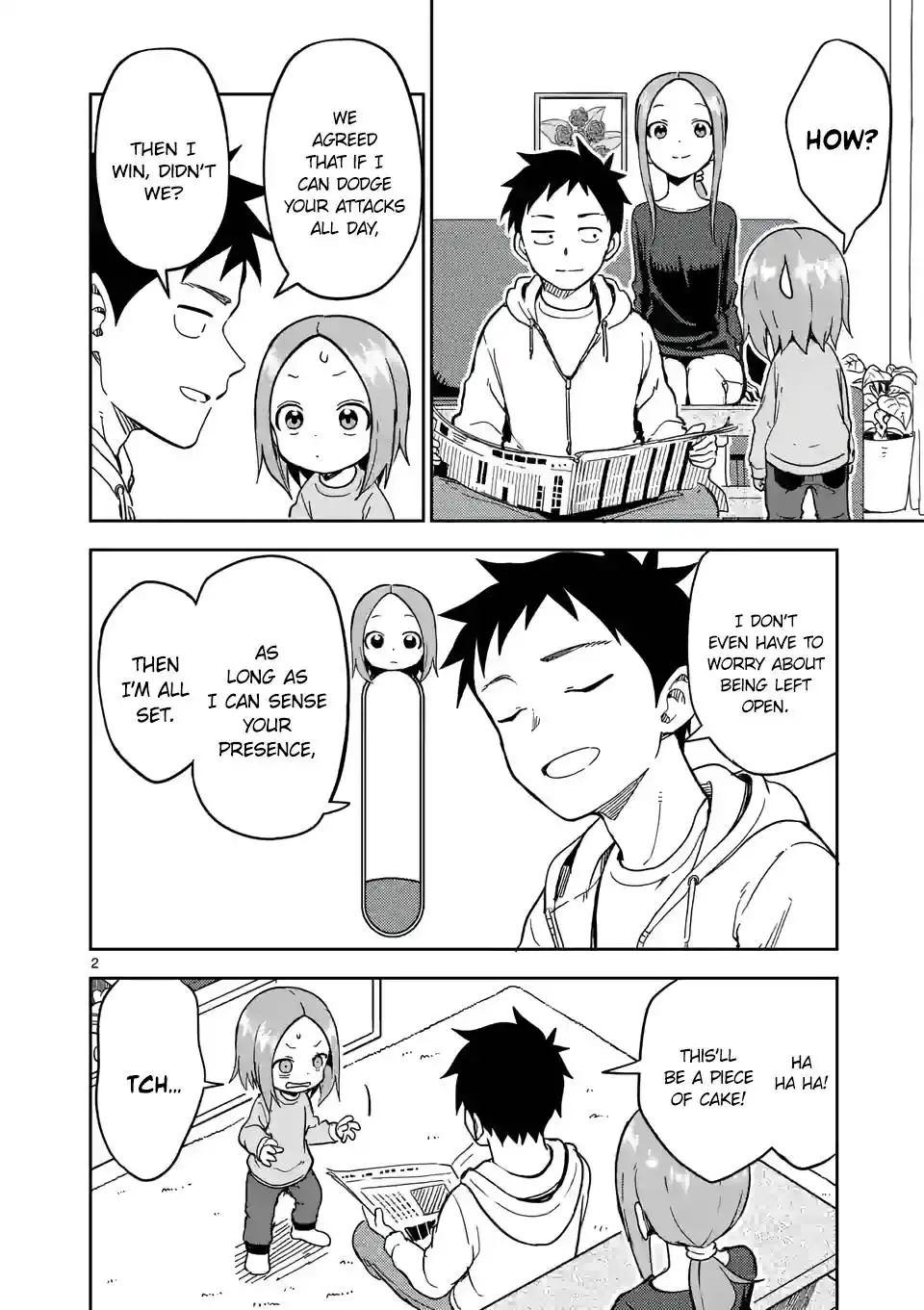 Karakai Jouzu no (Moto) Takagi-san Chapter 220 2